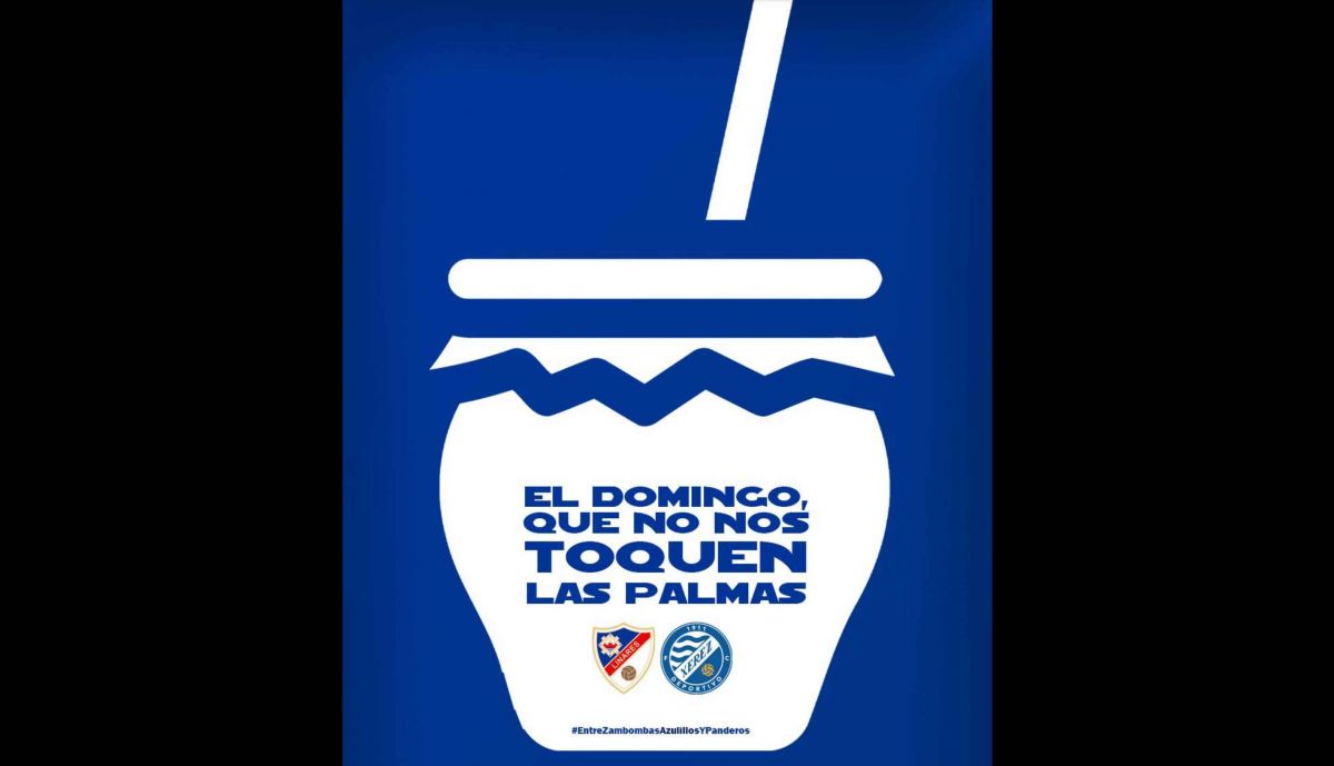 El cartel del partido entre Linares Deportivo y Xerez Deportivo FC.