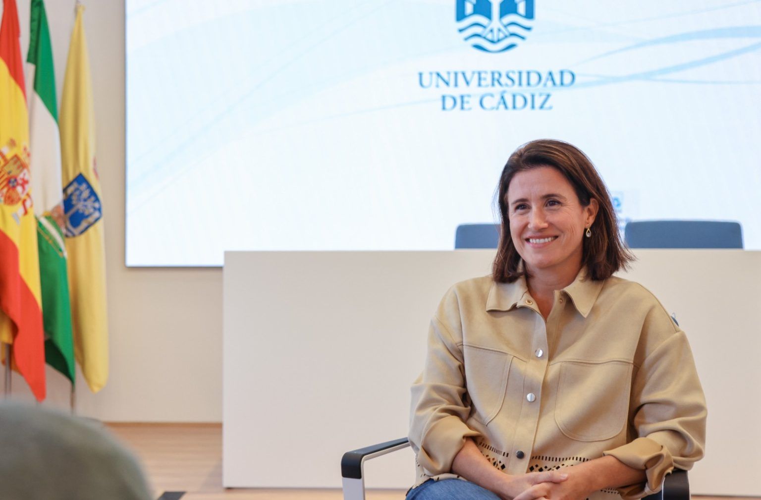 Isabel Benavente, vicerrectora de la UCA. Isabel Benavente, vicerrectora de la UCA.