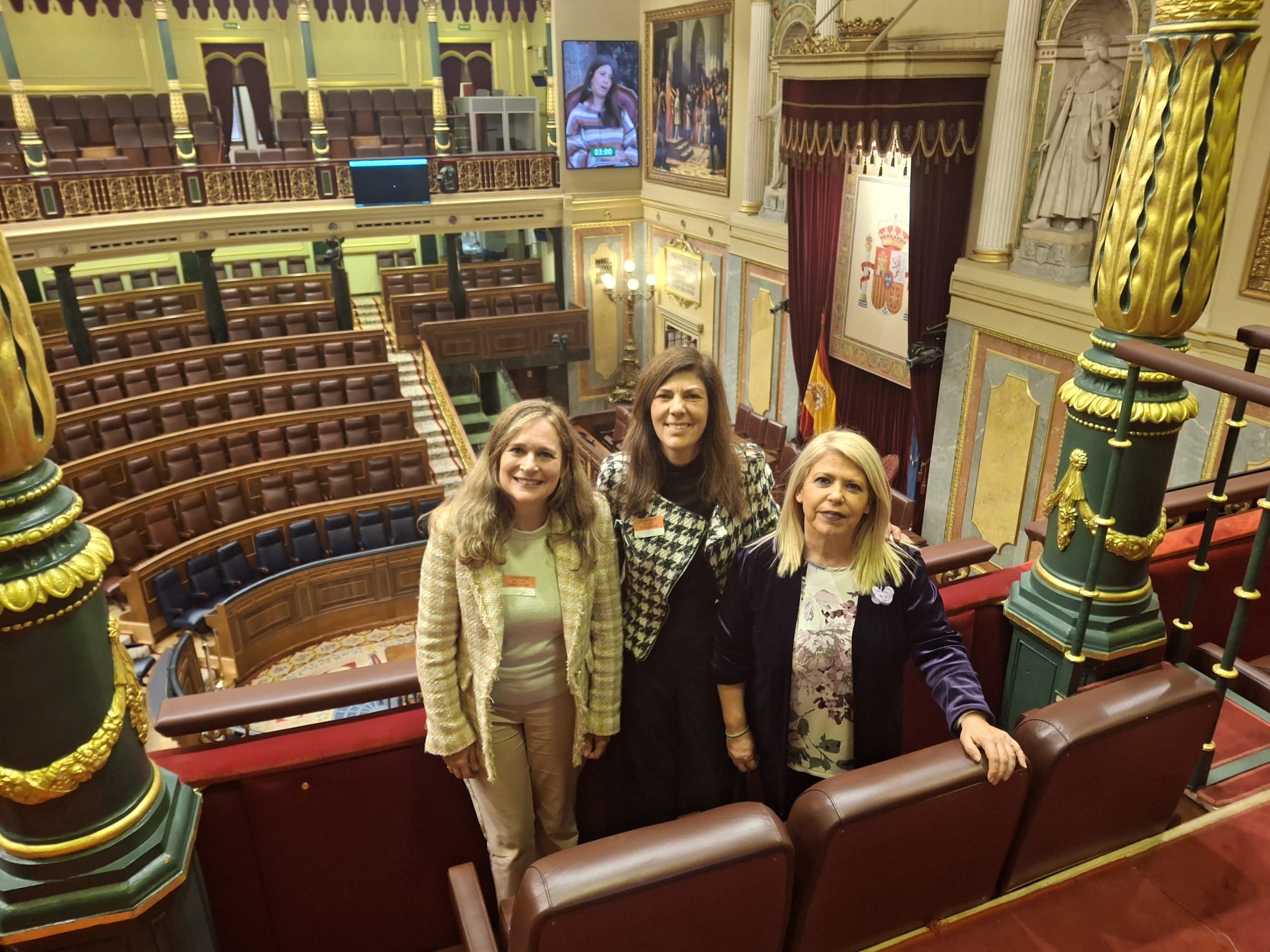 La asociación Uniper, en el Congreso.