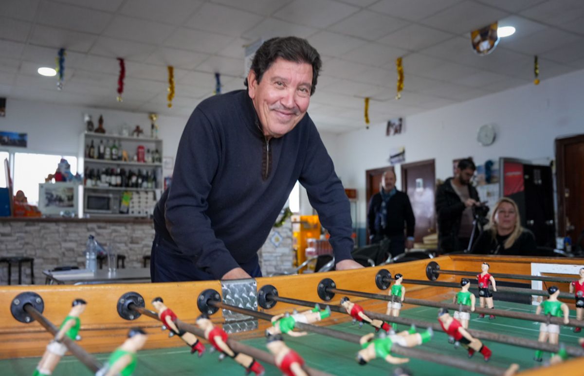 Pepe Barroso, listo para 'salir a jugar' en Puerto Real. Pepe Barroso, listo para 'salir a jugar' en Puerto Real.