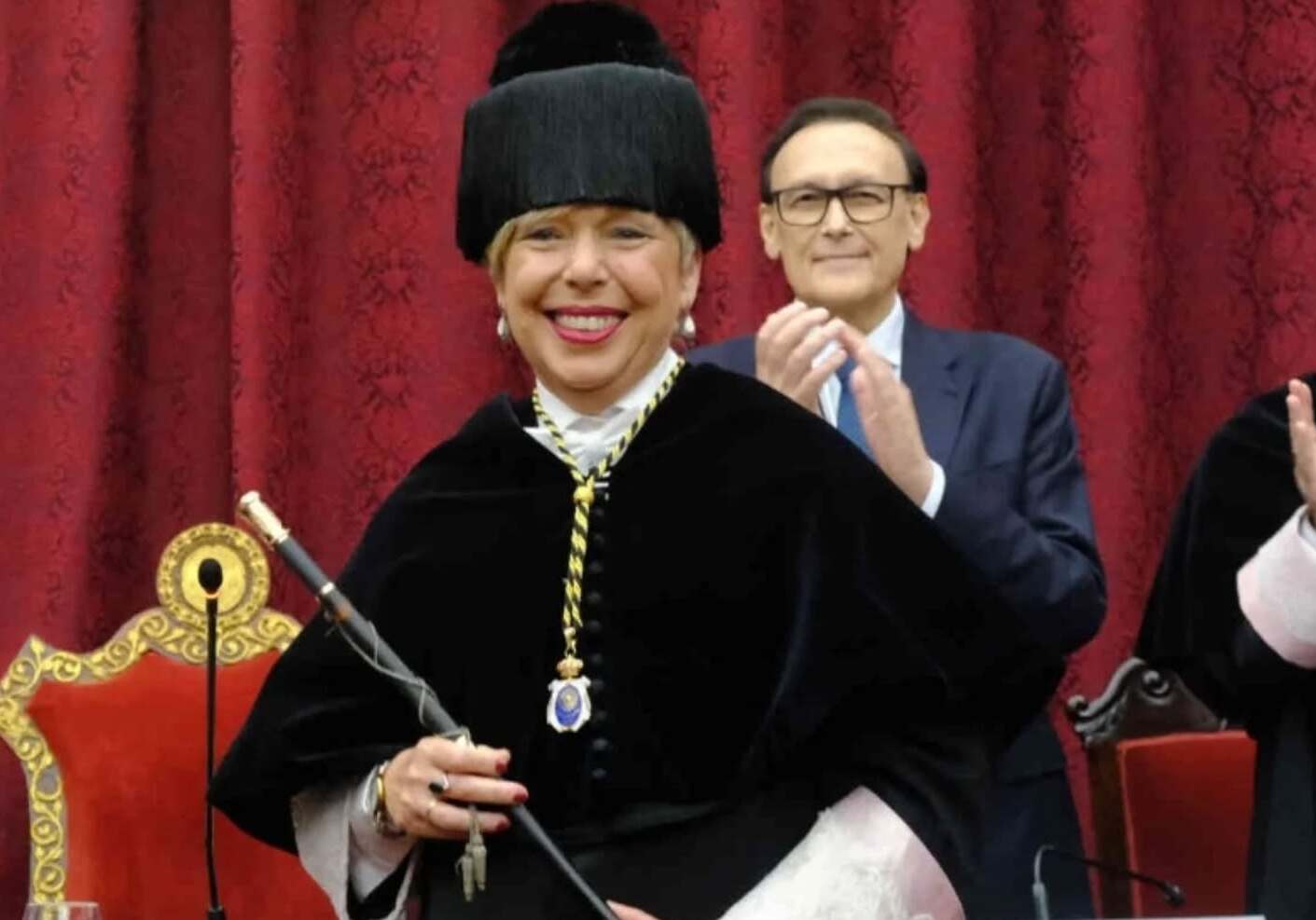 La US ha celebrado el acto de investidura de Carmen Vargas Macías como nueva rectora. La US ha celebrado el acto de investidura de Carmen Vargas Macías como nueva rectora.