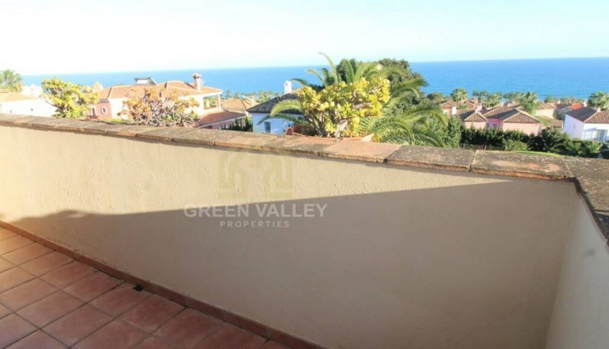 Las vistas desde el chalé de La Alcaidesa