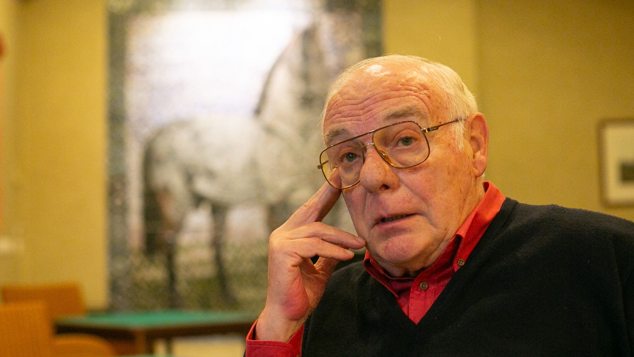 Juan Pedro Aladro, en la entrevista con lavozdelsur.es, en noviembre de 2019. Juan Pedro Aladro, en la entrevista con lavozdelsur.es, en noviembre de 2019.