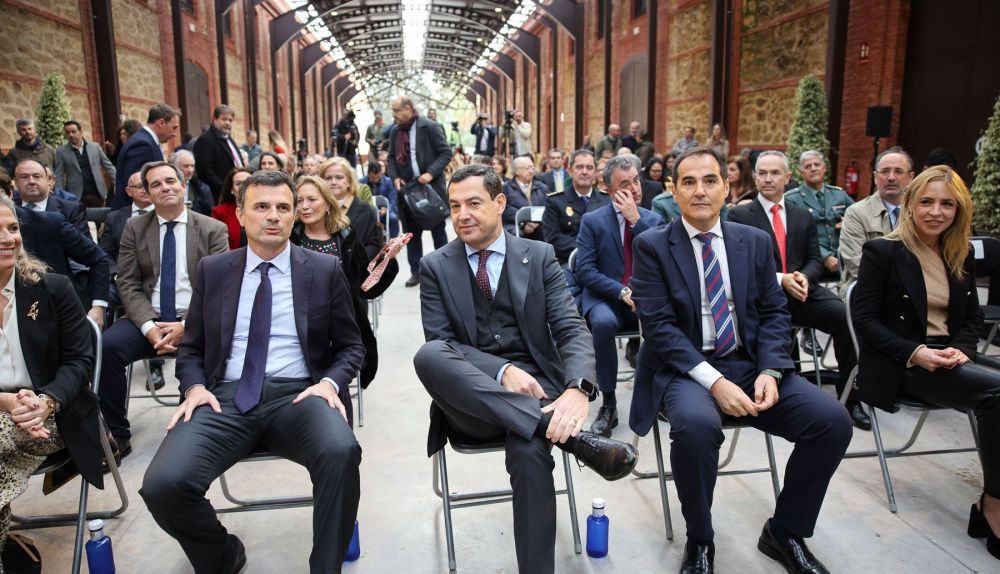 Juanma Moreno Ciudad de la Justicia primera piedra  08