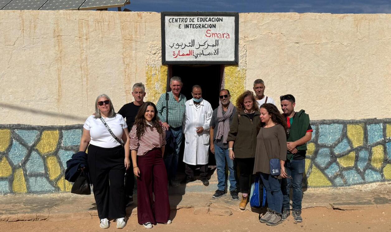 La Diputación de Sevilla ha hecho un viaje institucional y humanitario a los Campamentos de Refugiados Saharauis. La Diputación de Sevilla ha hecho un viaje institucional y humanitario a los Campamentos de Refugiados Saharauis.