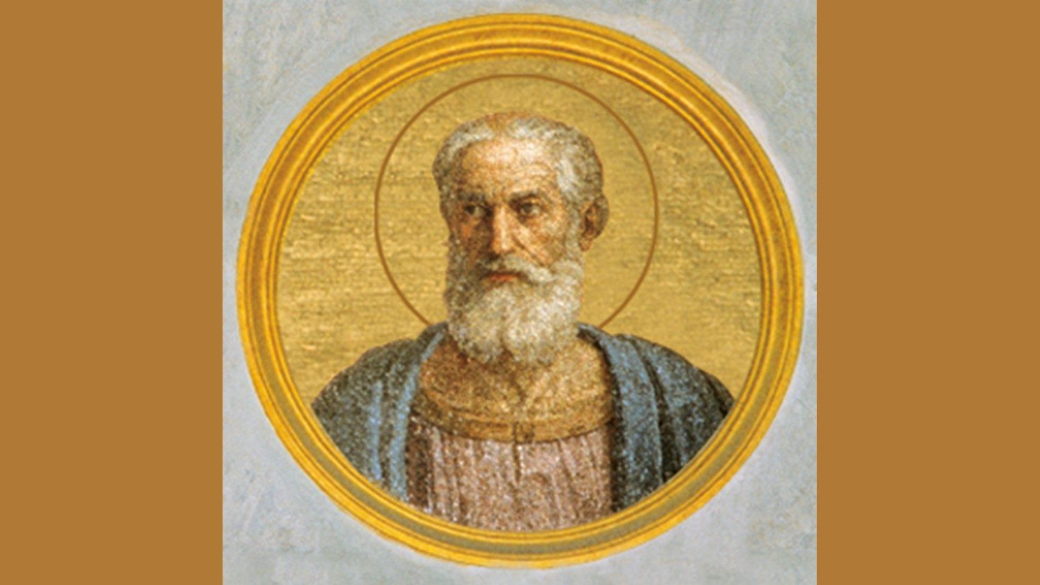 Representación de san Anastasio. Representación de san Anastasio.