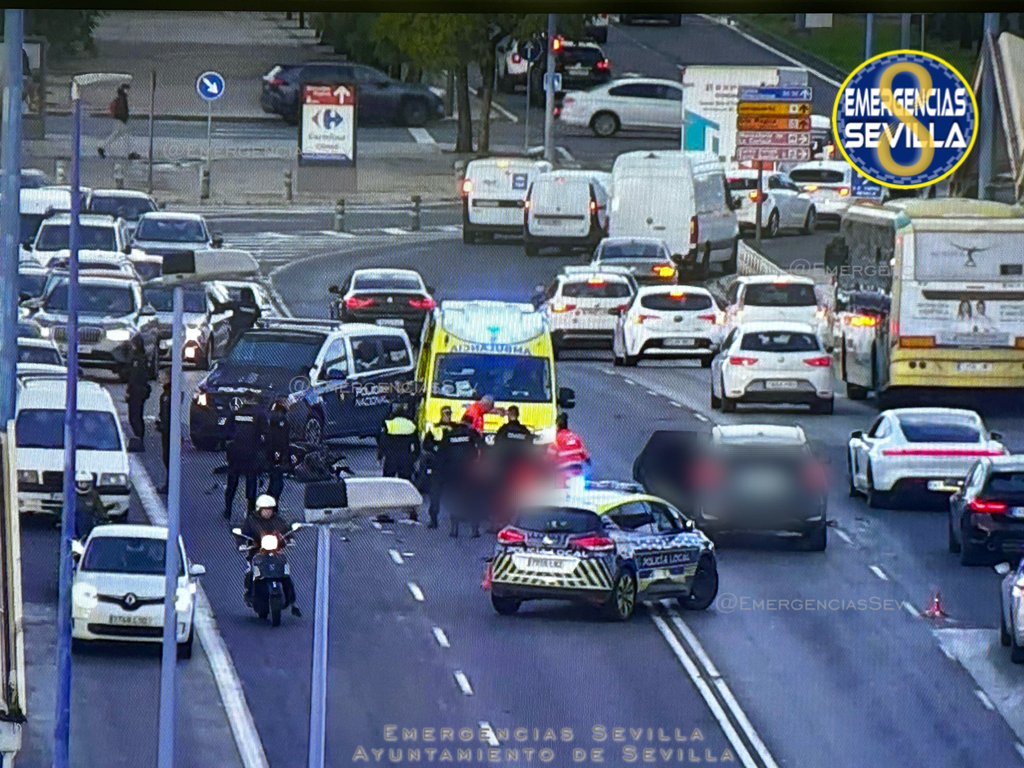 Puente del Cachorro tras el accidente. Puente del Cachorro tras el accidente.