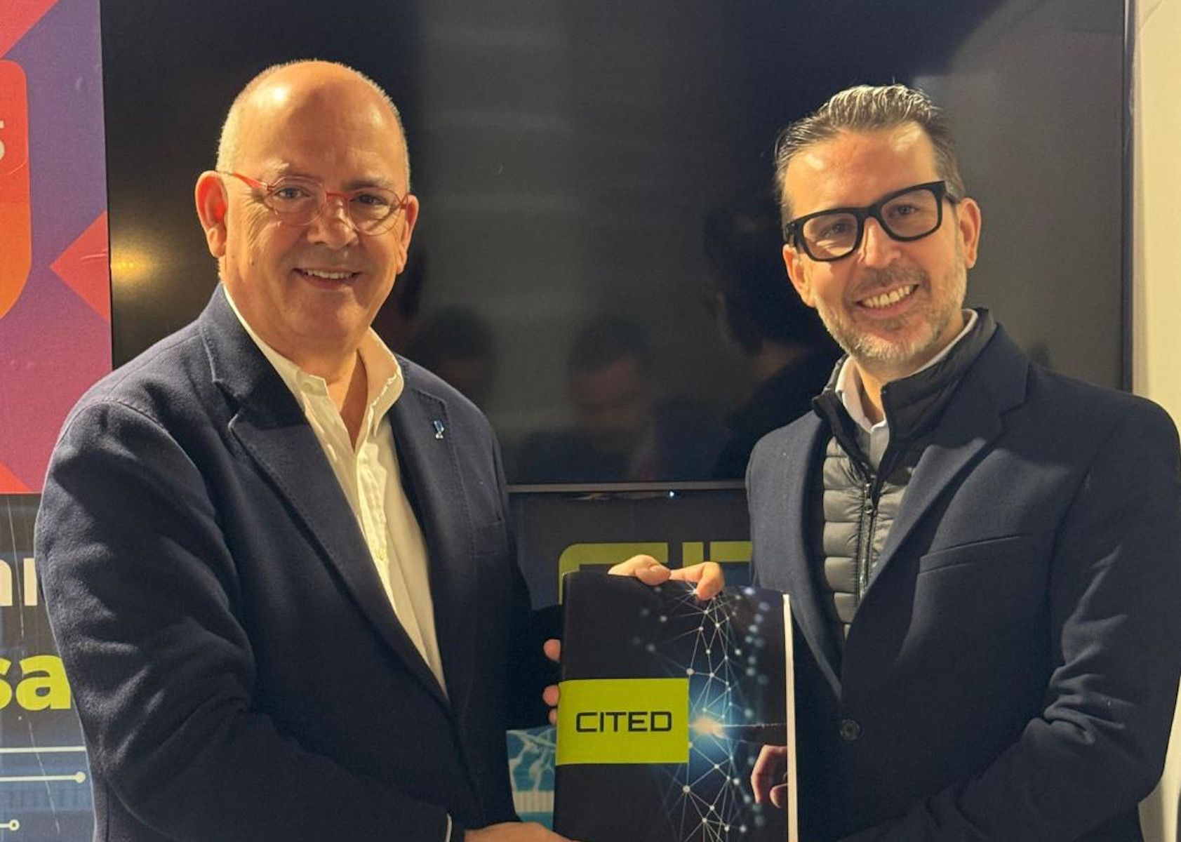 La Cámara de Comercio de Jerez y Cited formalizan un convenio de colaboración. La Cámara de Comercio de Jerez y Cited formalizan un convenio de colaboración.