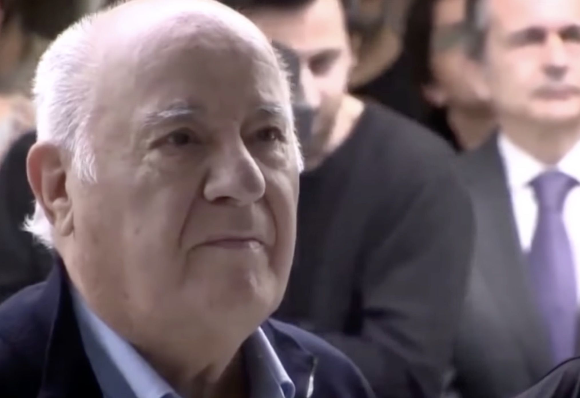 Amancio Ortega, en una imagen de RTVE. Amancio Ortega, en una imagen de RTVE.