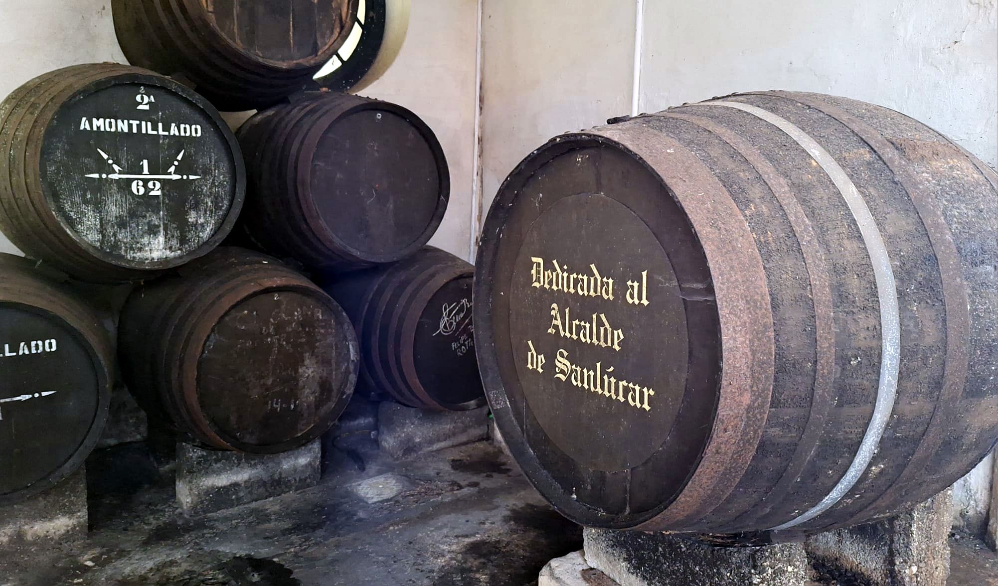 Una imagen de la bota única de Alcalde Amontillado, de Barbadillo. Una imagen de la bota única de Alcalde Amontillado, de Barbadillo.