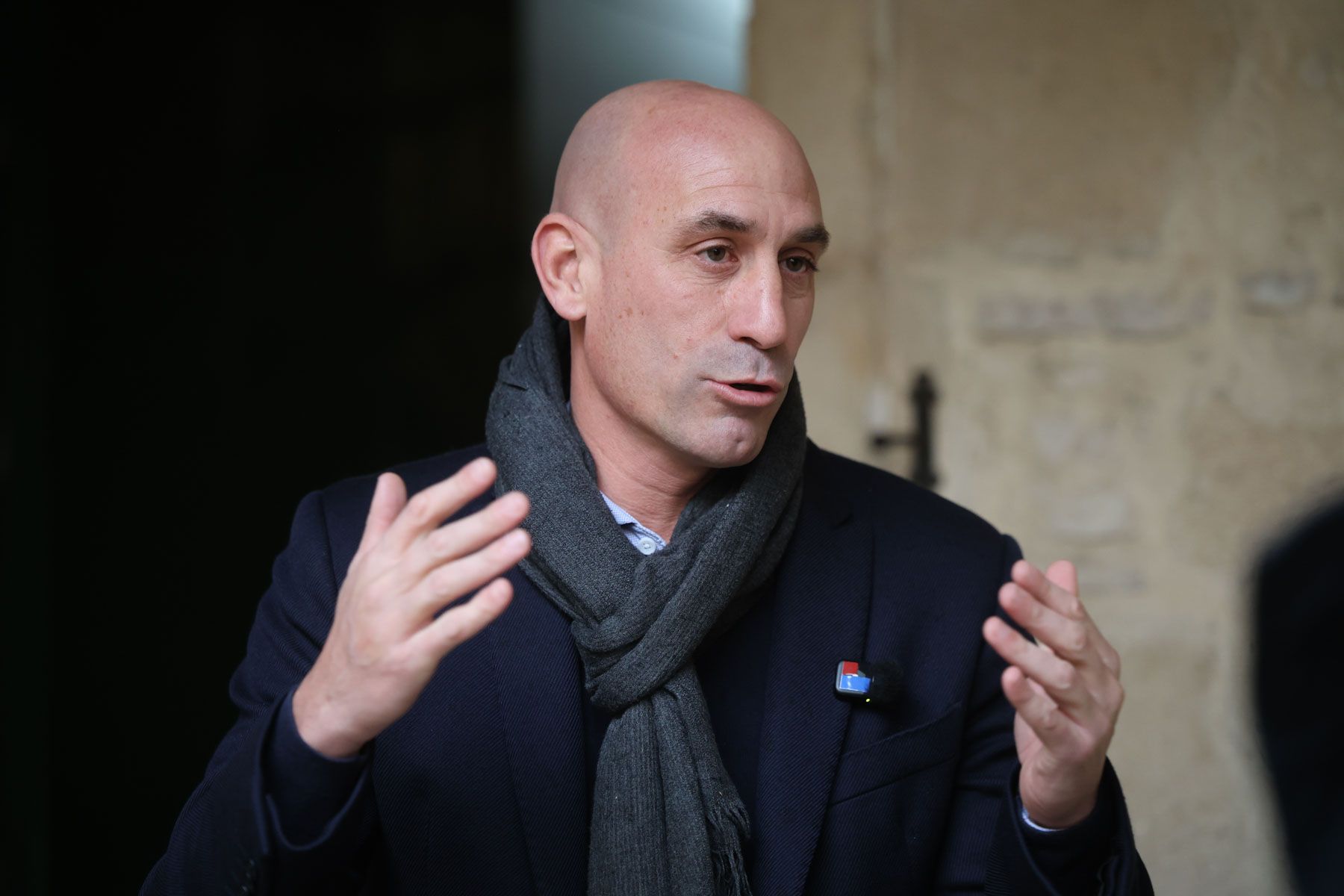 Luis Rubiales, durante la entrevista con lavozdelsur.es. Luis Rubiales, durante la entrevista con lavozdelsur.es.