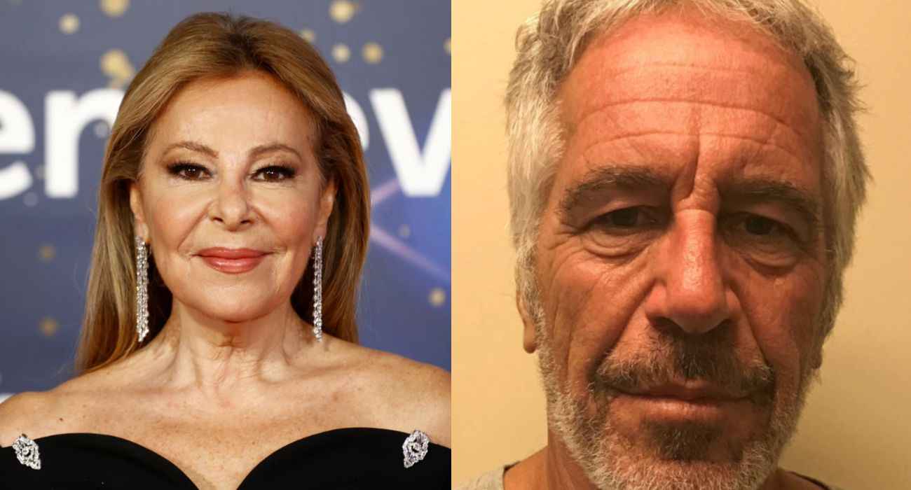 Ana Obregón y  Jeffrey Epstein