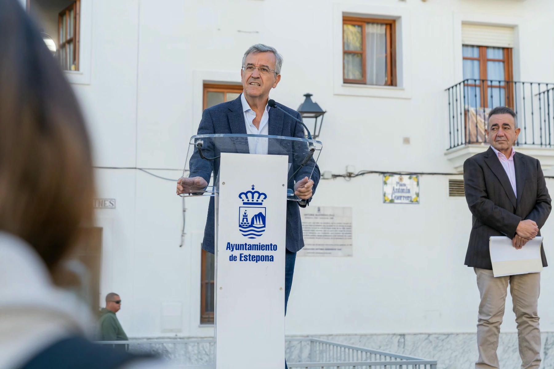 José María García Urbano, alcalde de Estepona.