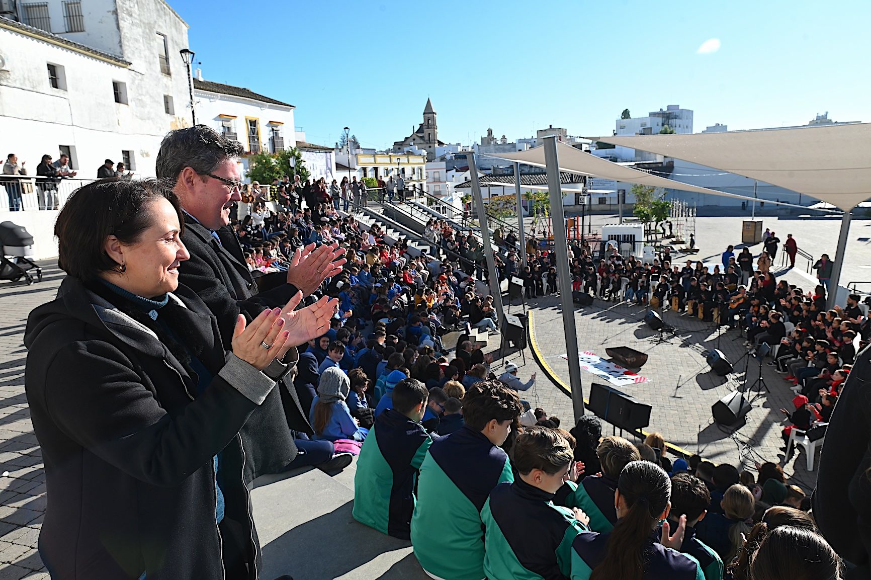 Nela García y José Ángel Aparicio.