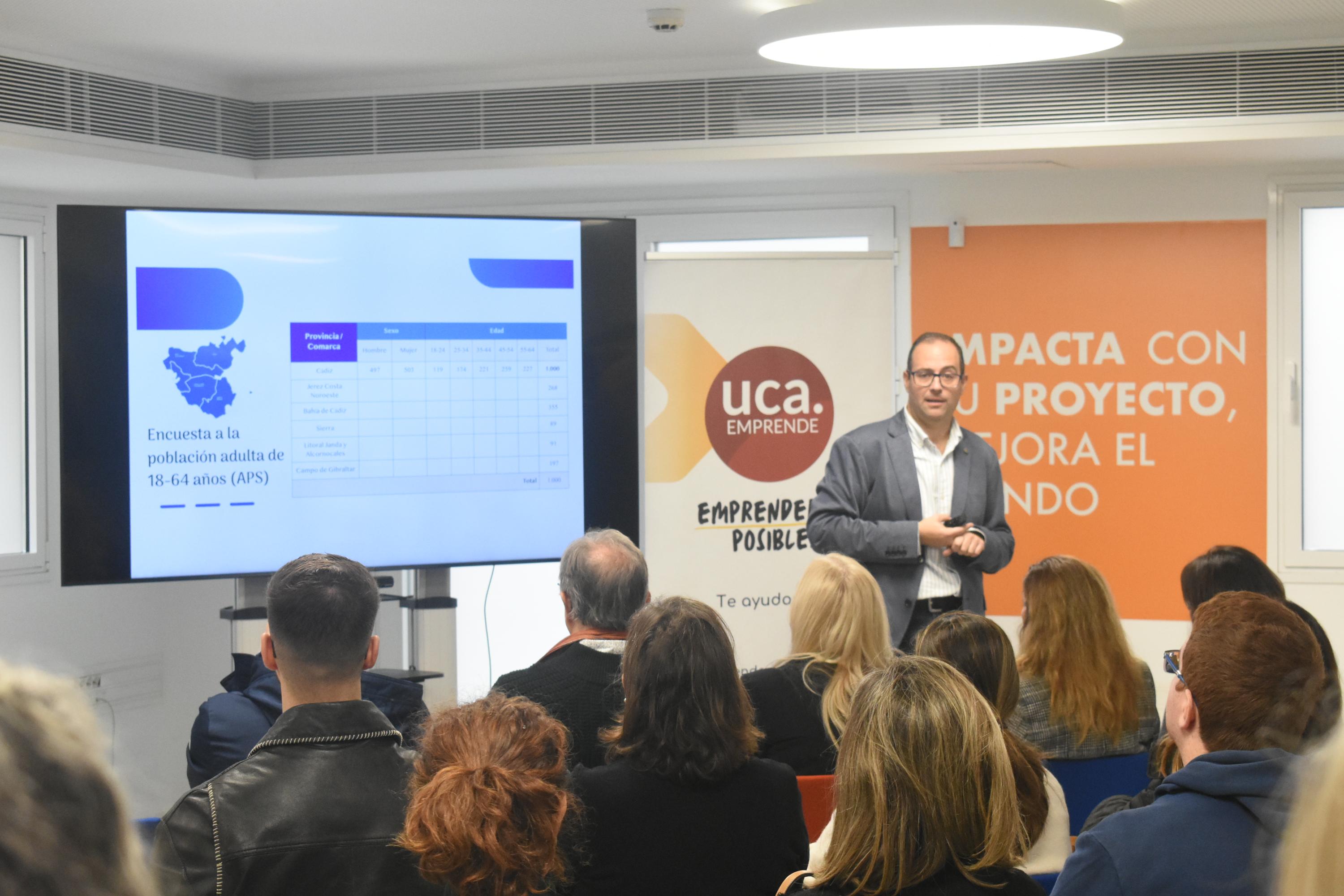 Presentacion del informe Global Entrepreneurship Monitor (GEM).