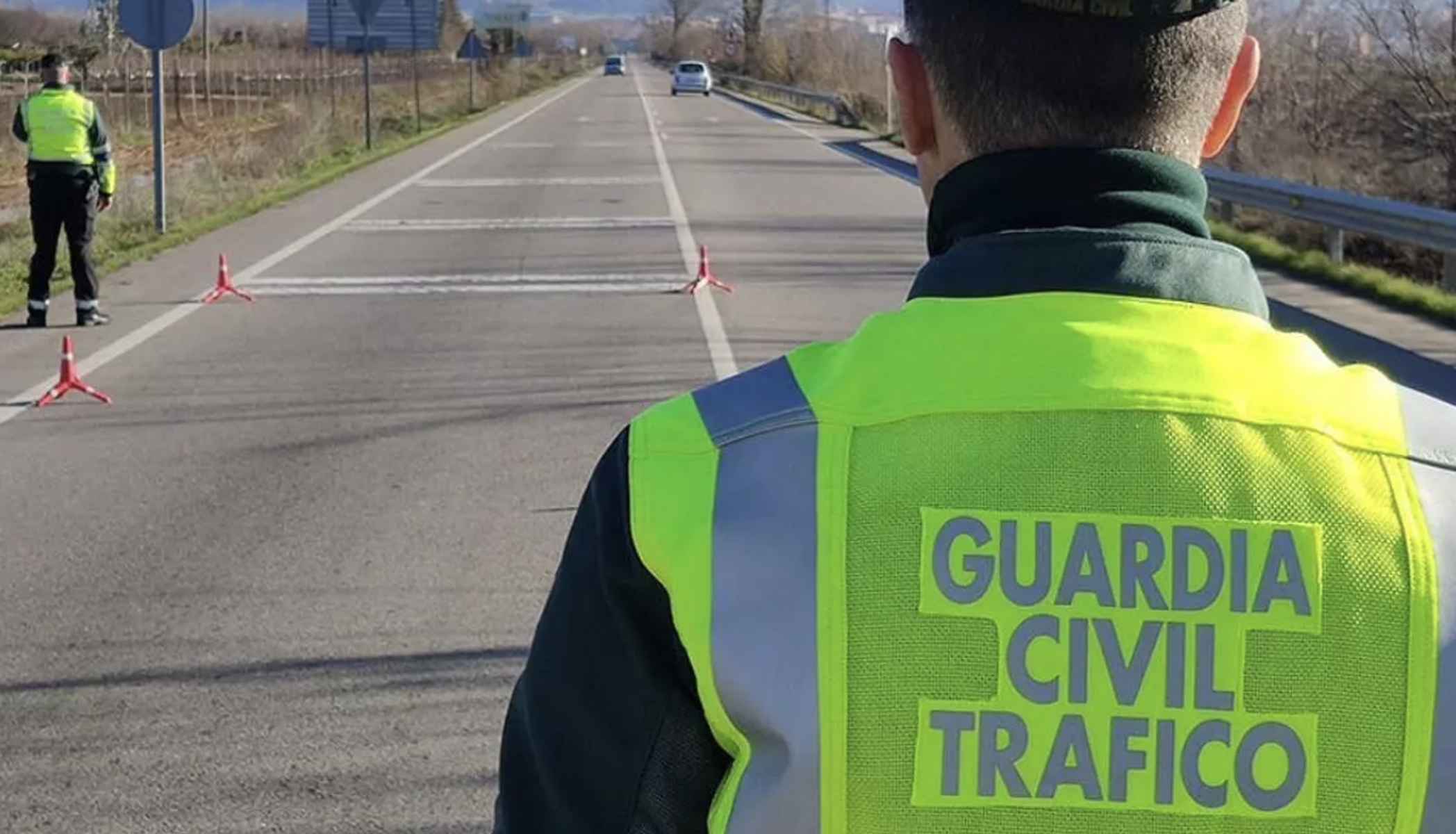 Imagen de archivo tras un acidente de tráfico. Imagen de archivo tras un acidente de tráfico.