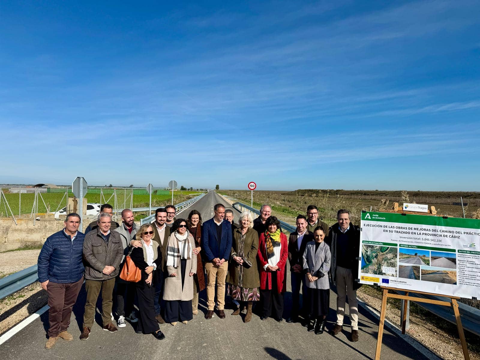 La renovación de la carretera del Práctico. La renovación de la carretera del Práctico.