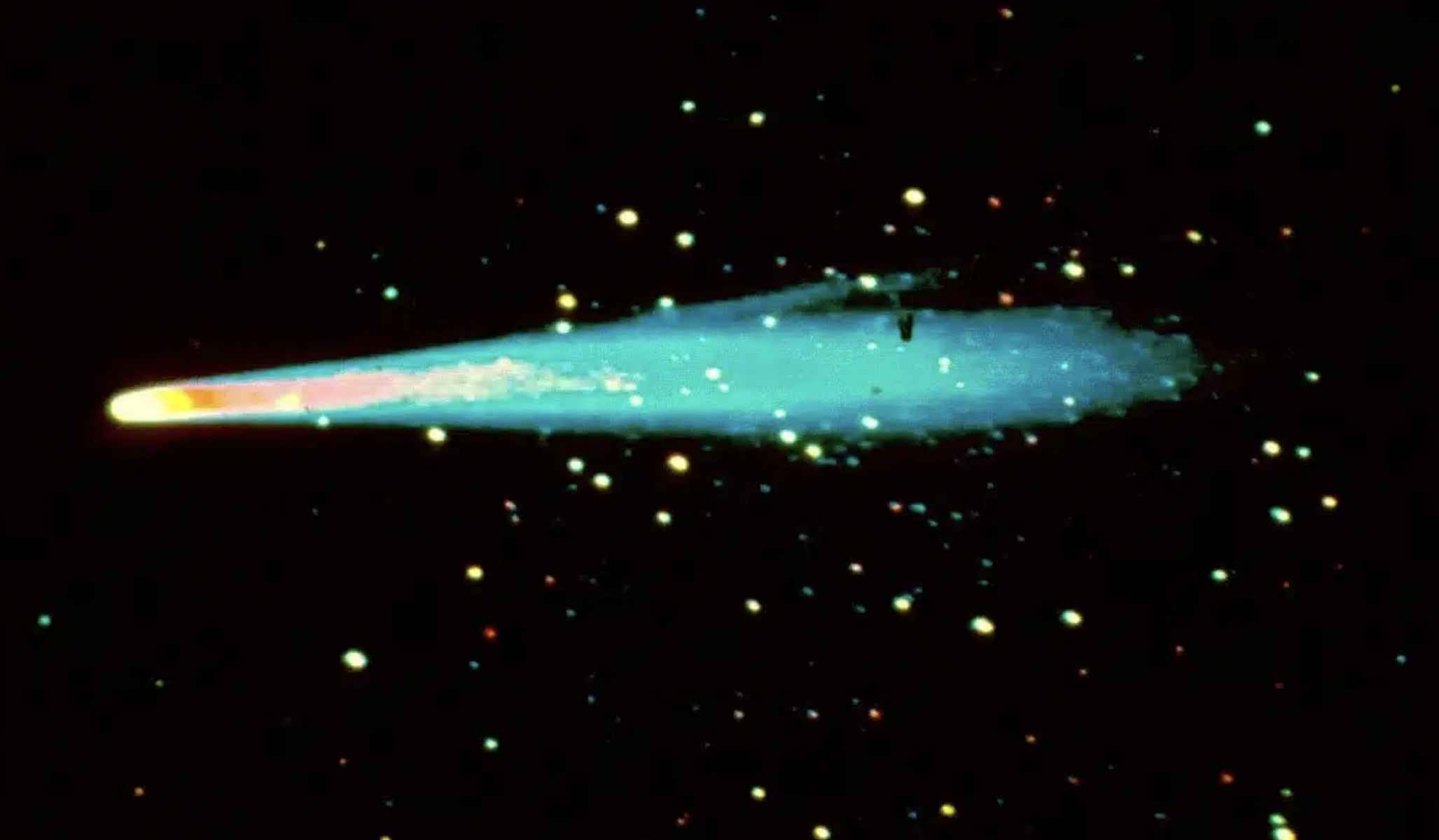 Una imagen del cometa 3I:ATLAS. Una imagen del cometa 3I:ATLAS.