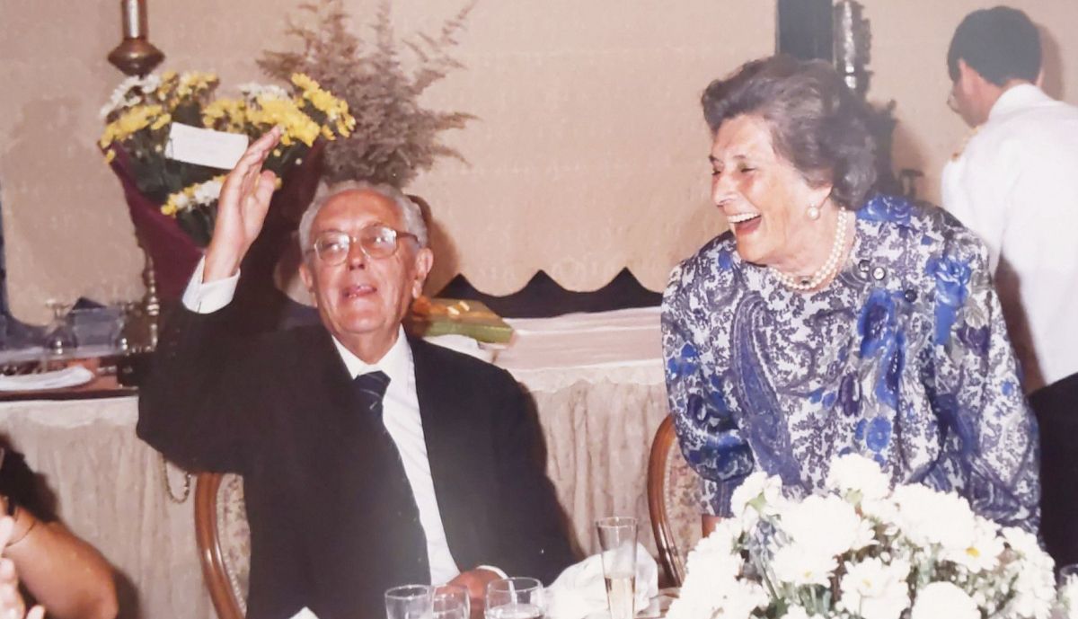 Pedro y Enriqueta, los abuelos de Lola y María.