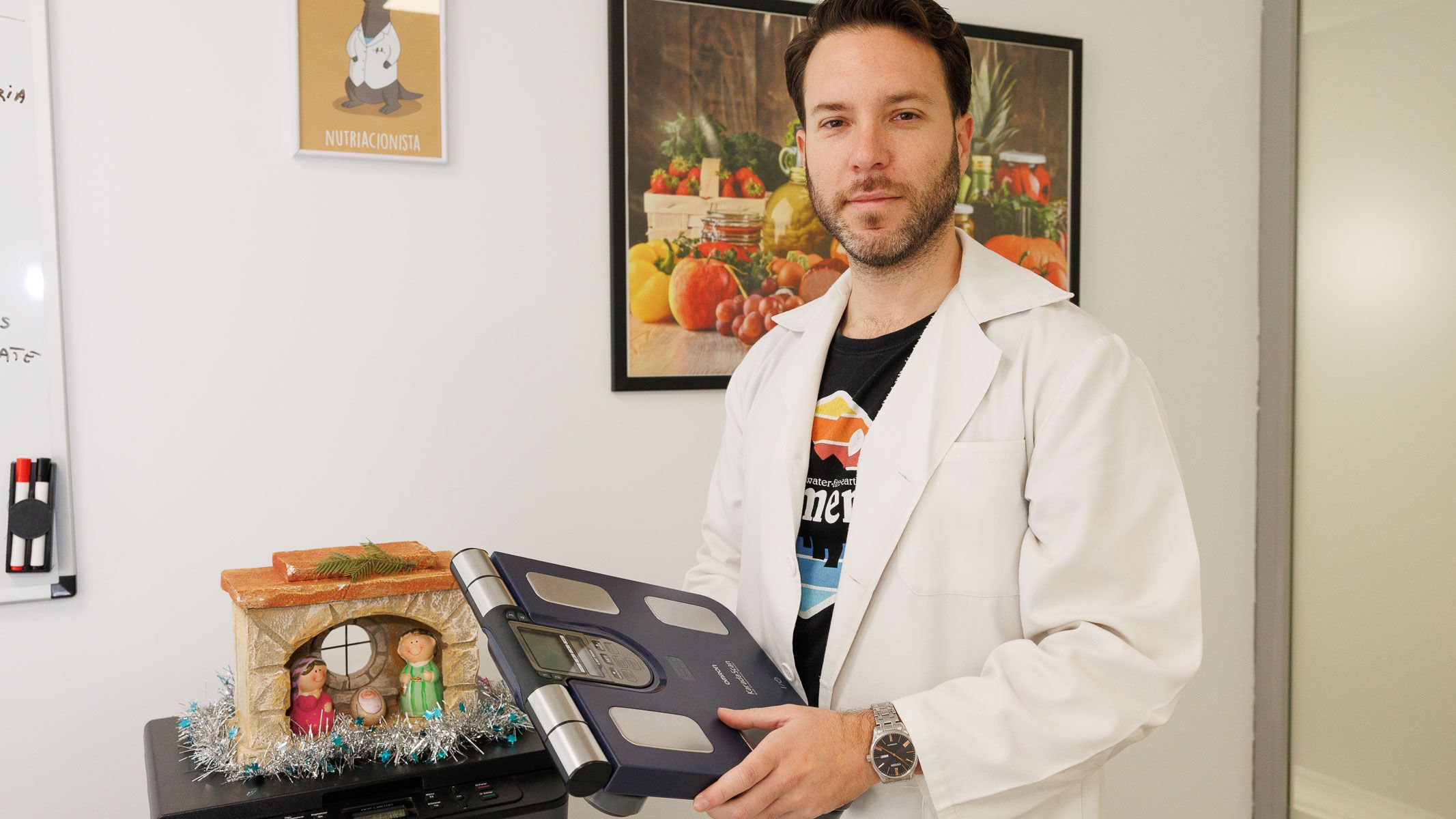 José Antonio Montero, nutricionista de Jerez, ofrece consejos para las comidas navideñas.