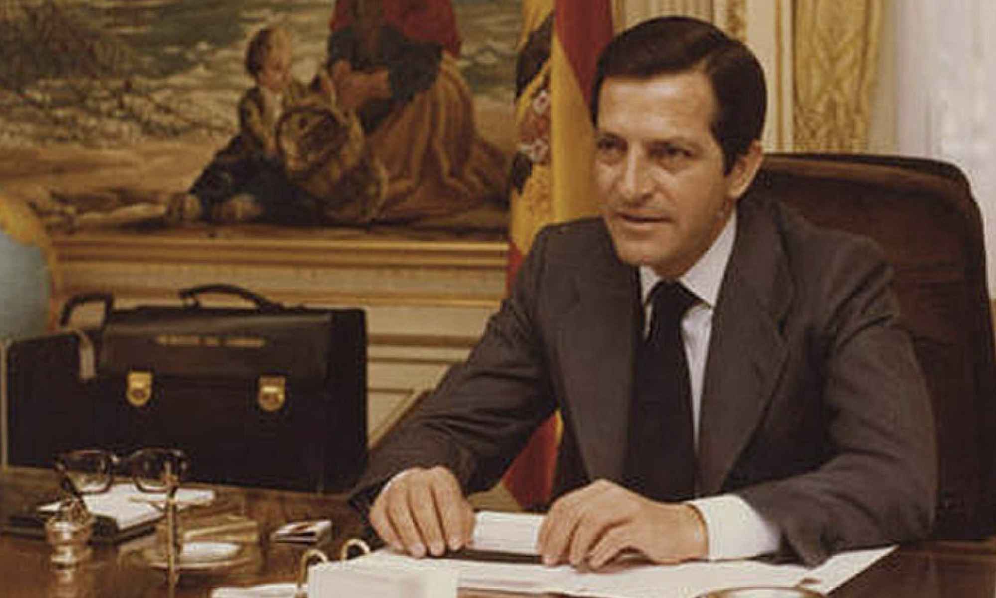 Adolfo Suárez, cuando era presidente del Gobierno de España.