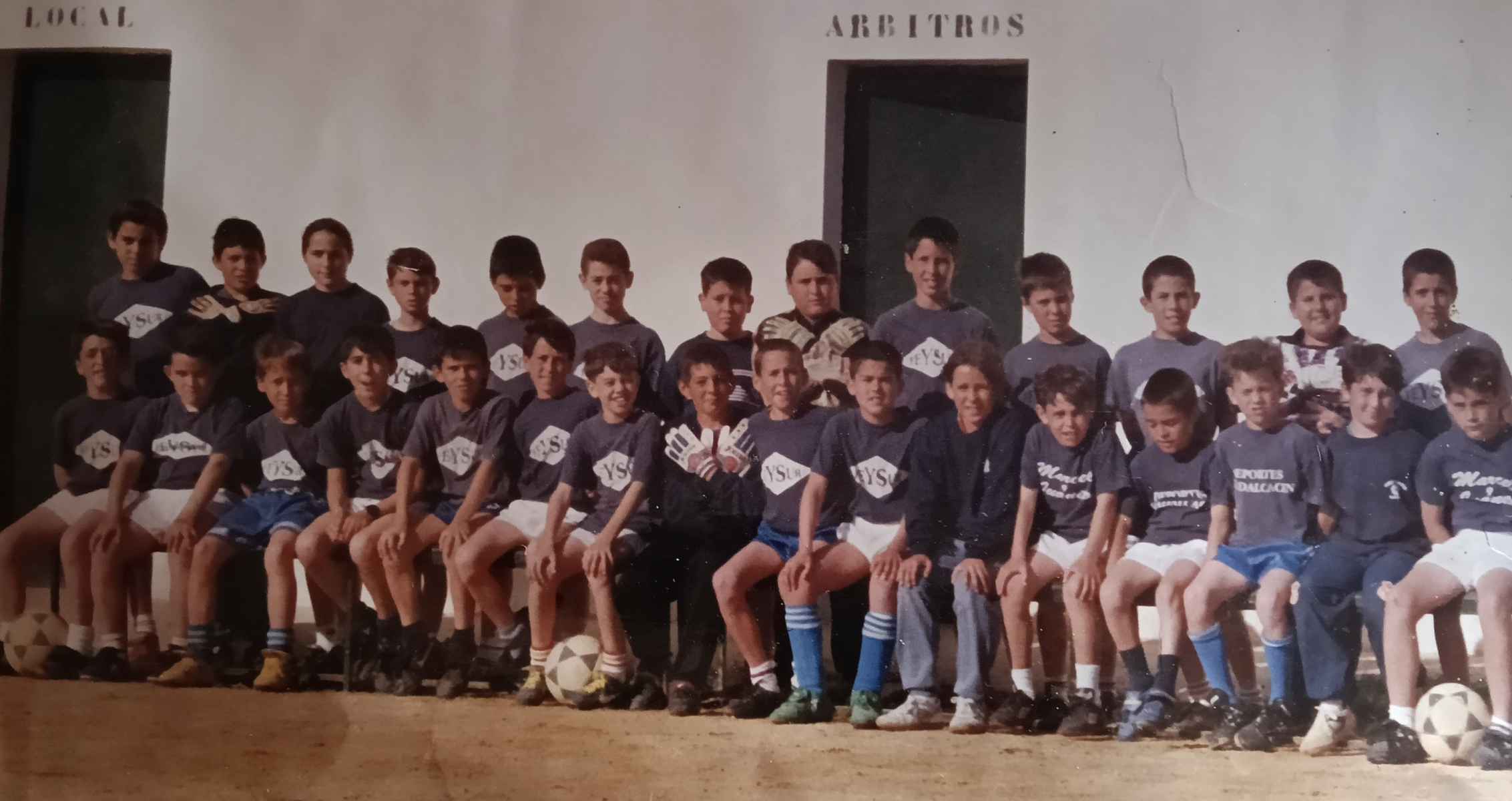 Algunos jugadores de década pasadas del CD Guadalcacín. Algunos jugadores de década pasadas del CD Guadalcacín.