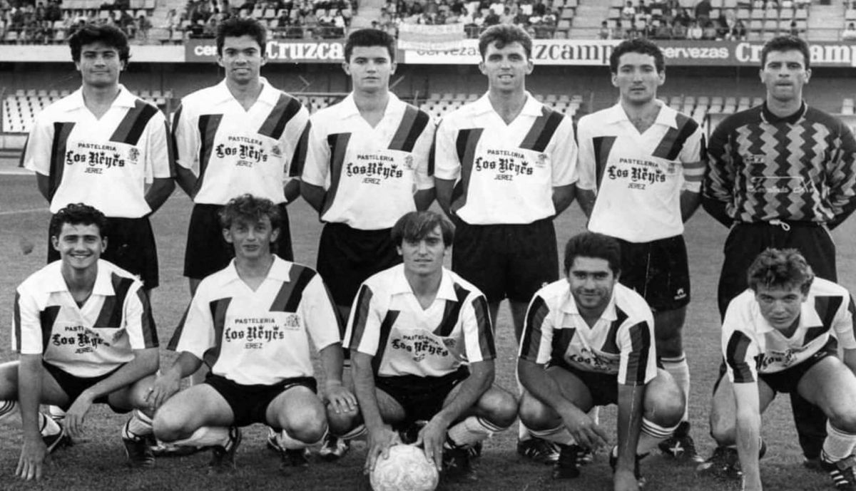 Algunos de los veteranos que jugarán el domingo.