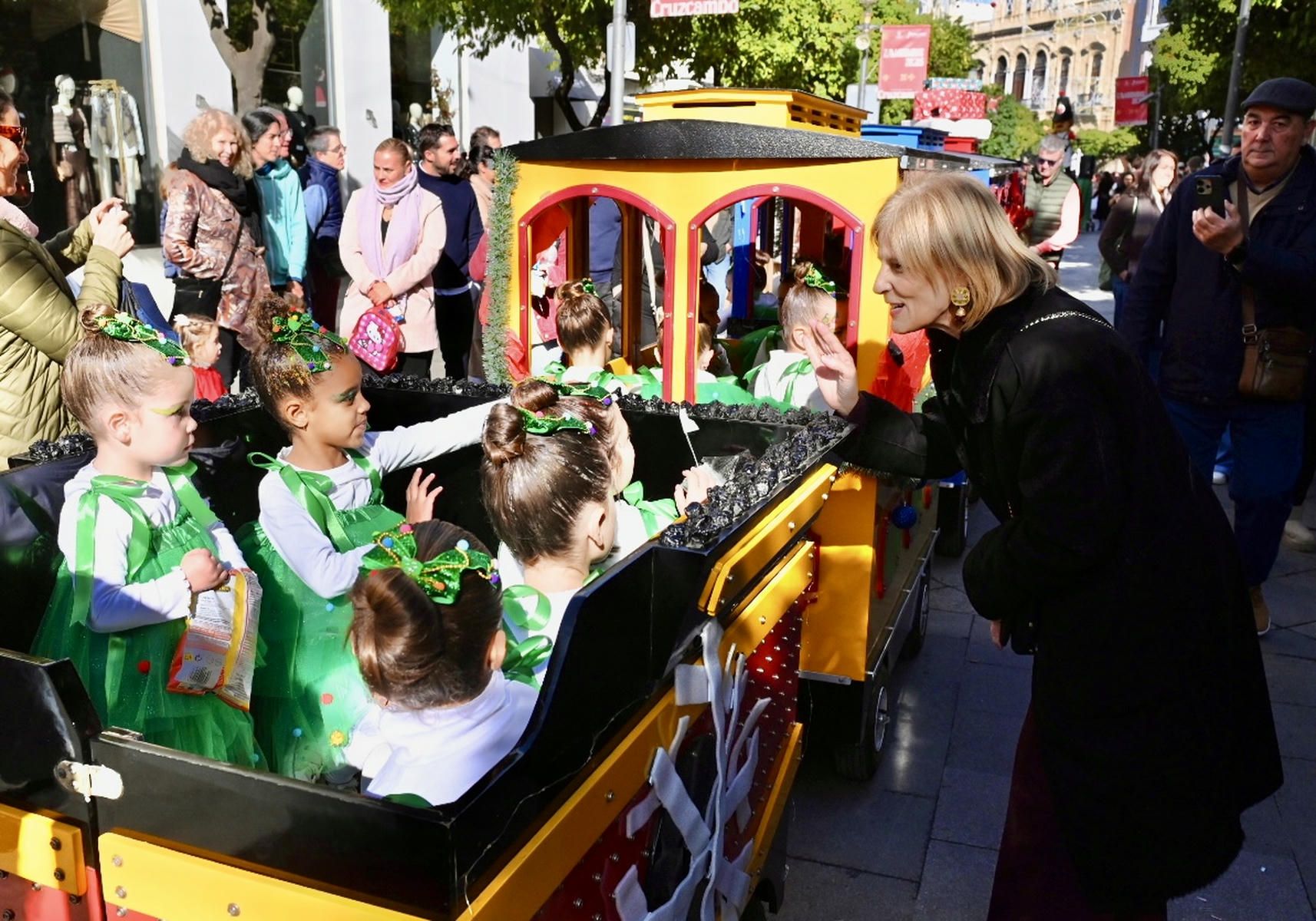 El desfile del Cascanueces por las calles de Jerez.