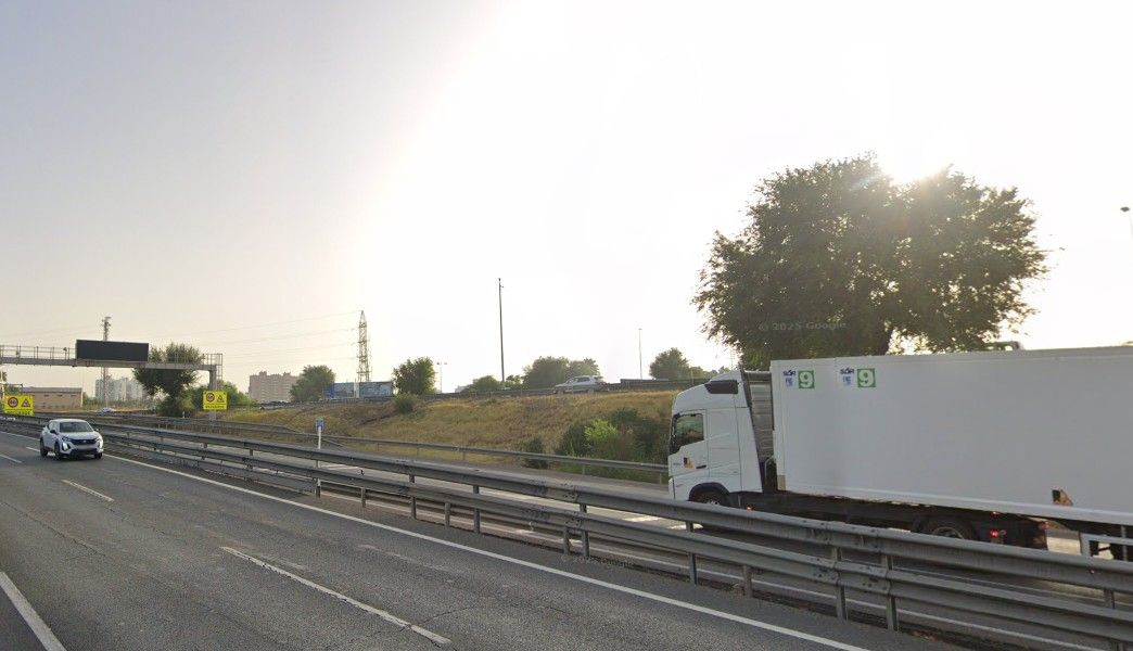 El nudo de la SE 30 al final de Los Remedios.