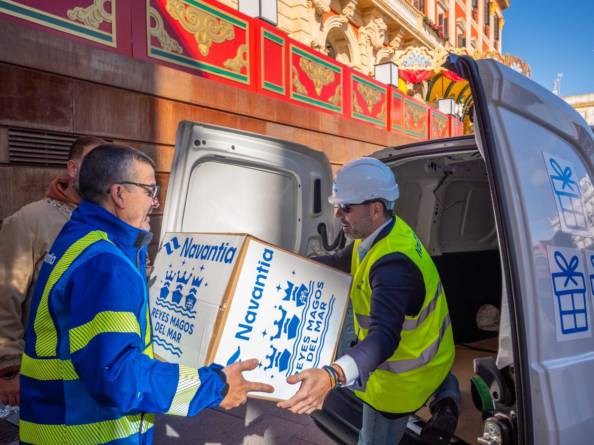 Recogida de juguetes en San Fernando.