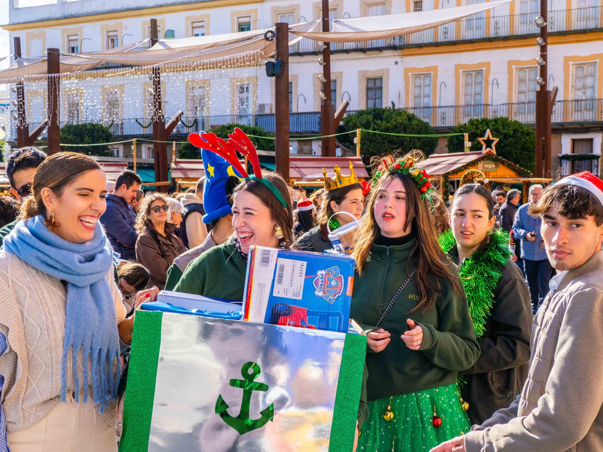 Recogida de juguetes en San Fernando.
