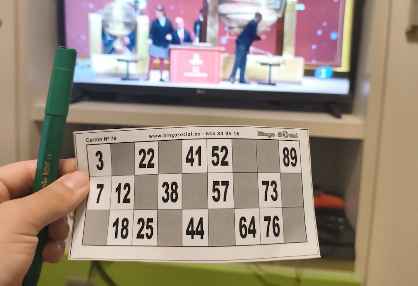 Uno de los memes virales de la Lotería de Navidad.