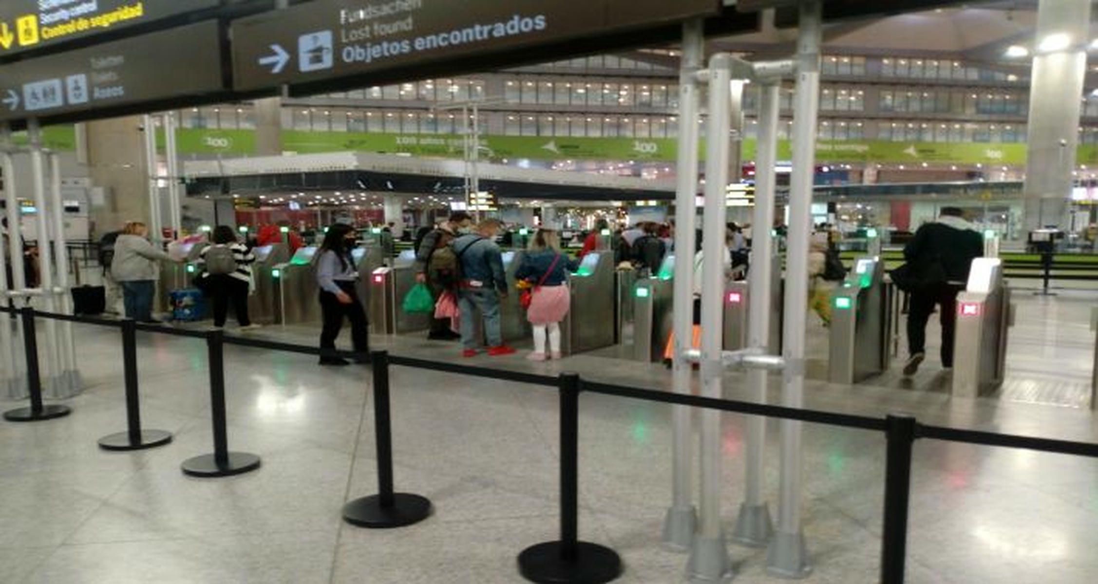 El aeropuerto de Málaga.