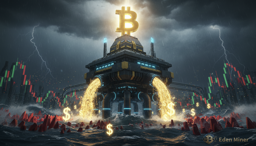 Observatorio del mercado: Ante la persistente volatilidad de Bitcoin, los inversores minoristas recurren a plataformas de minería en la nube como Eden Miner.