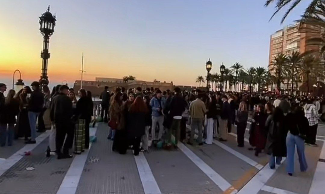 La tardebuena en la Caleta.