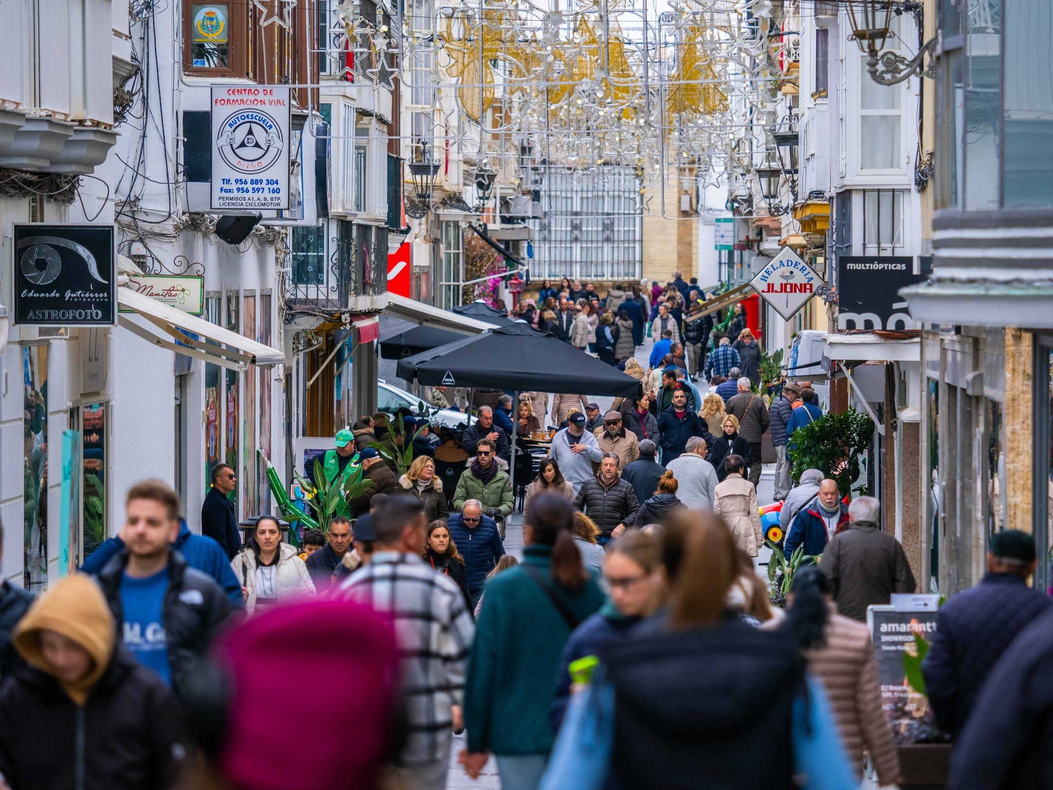 San Fernando durante la Navidad.