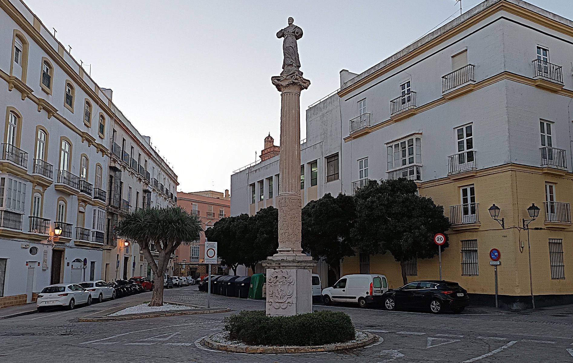 Triunfo de San Francisco Javier, vista frontal general.