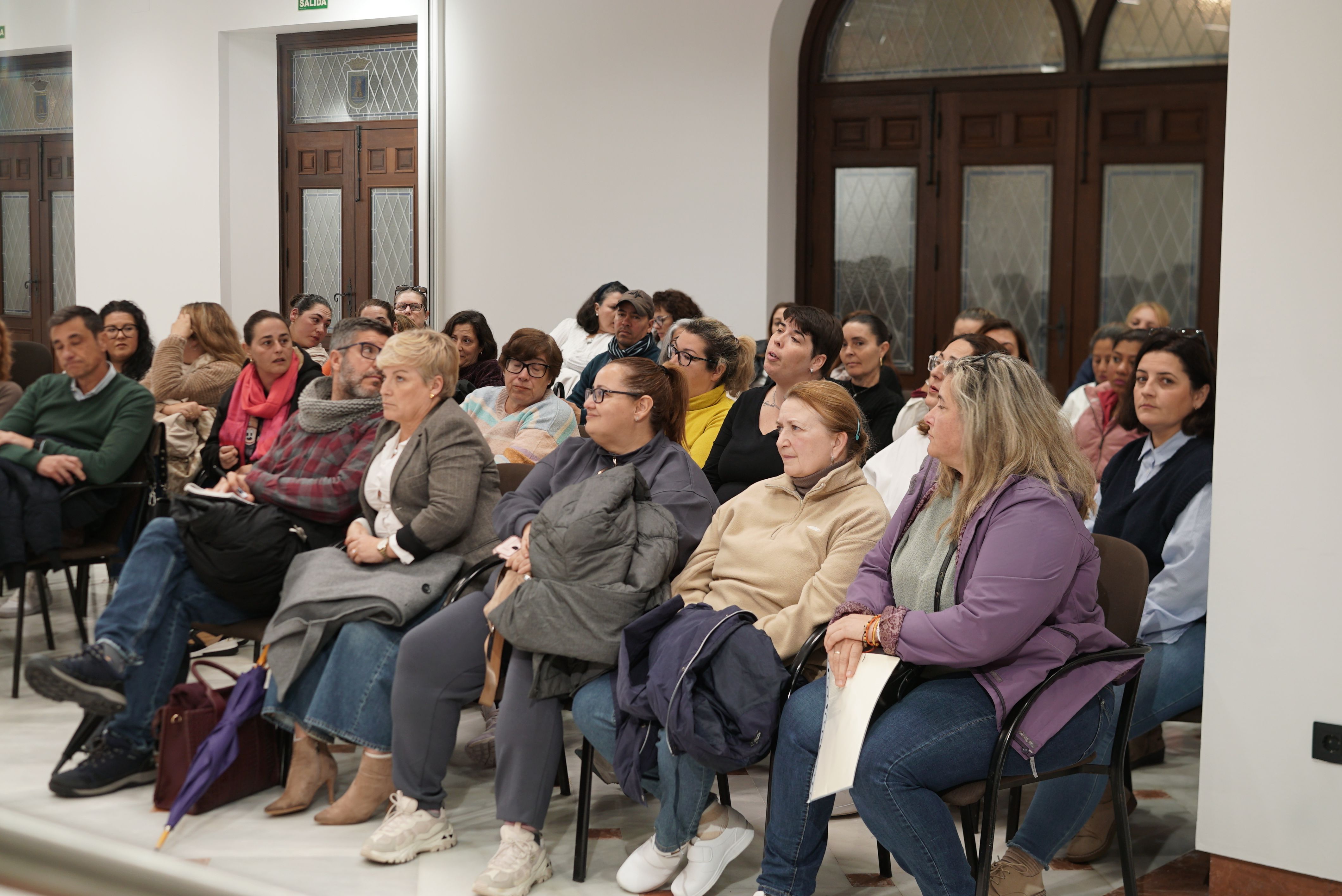 Reunión con la plantilla de Ayuda a domicilio de Rota.
