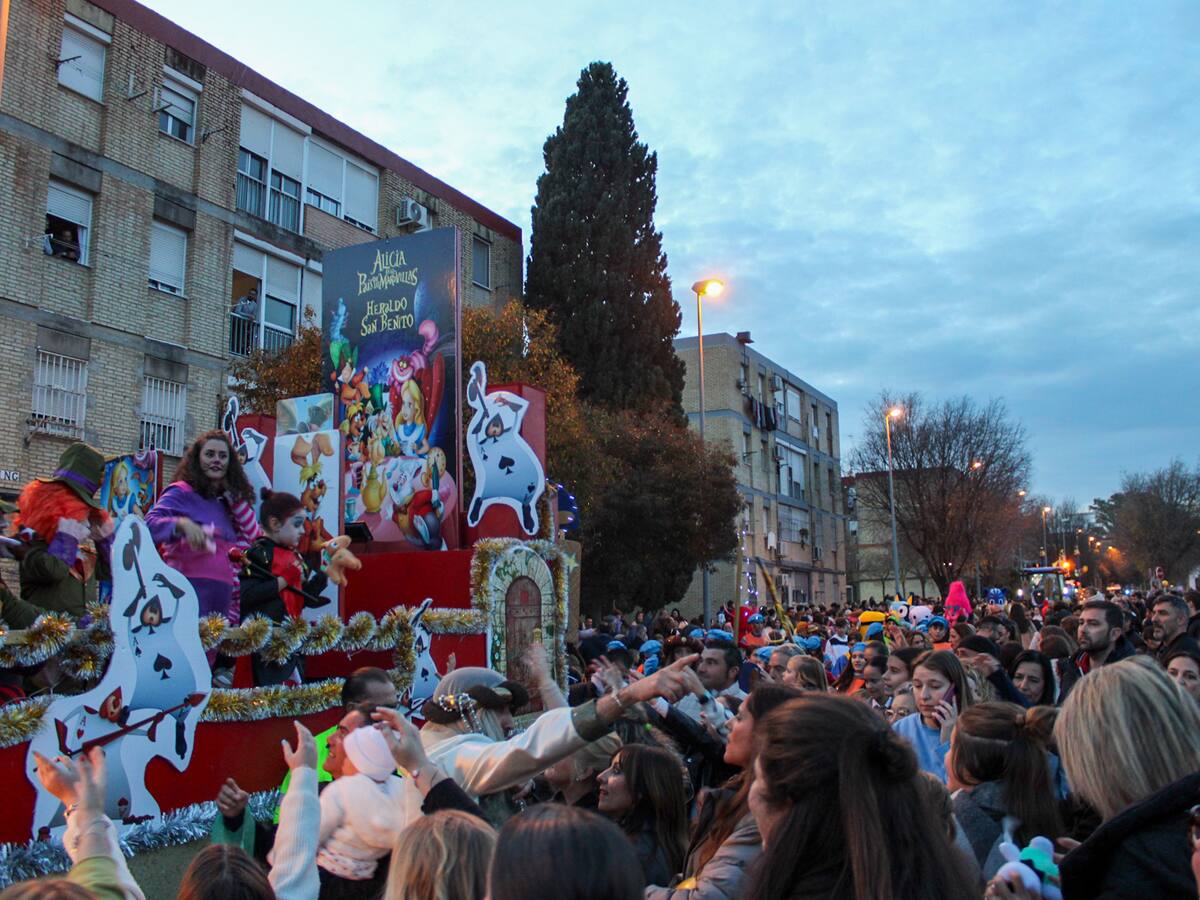 El Heraldo Real en la cabalgata del pasado año por San Benito. 