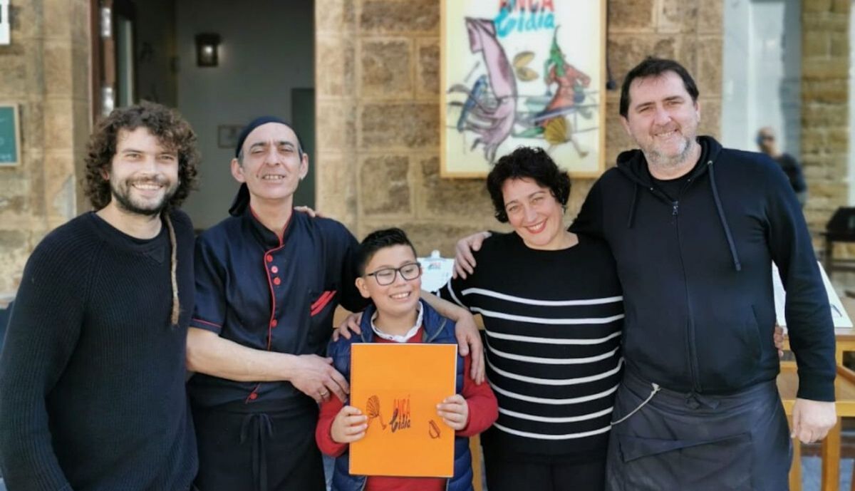 Francisco Manuel, con el equipo de Ancá Lidia en 2020