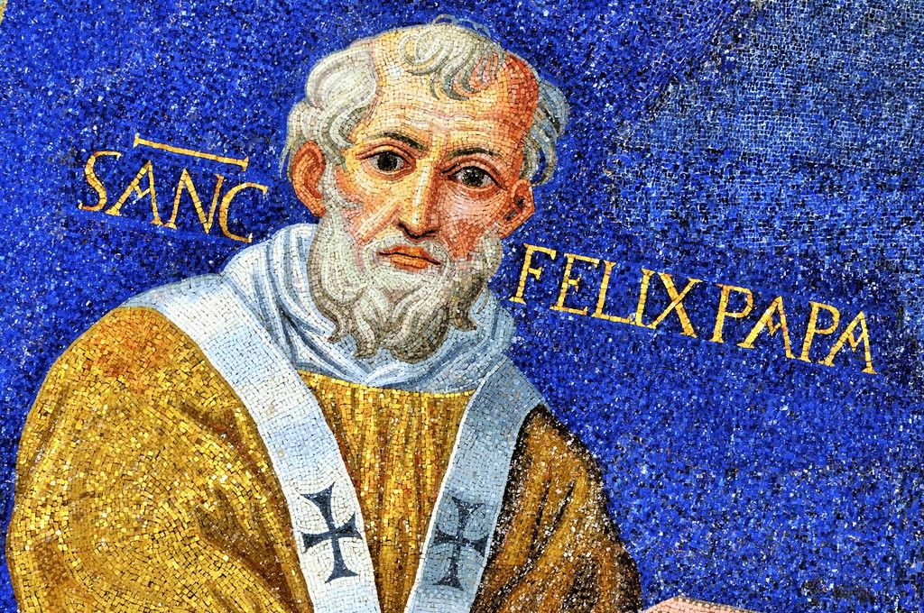 San Félix I, papa.