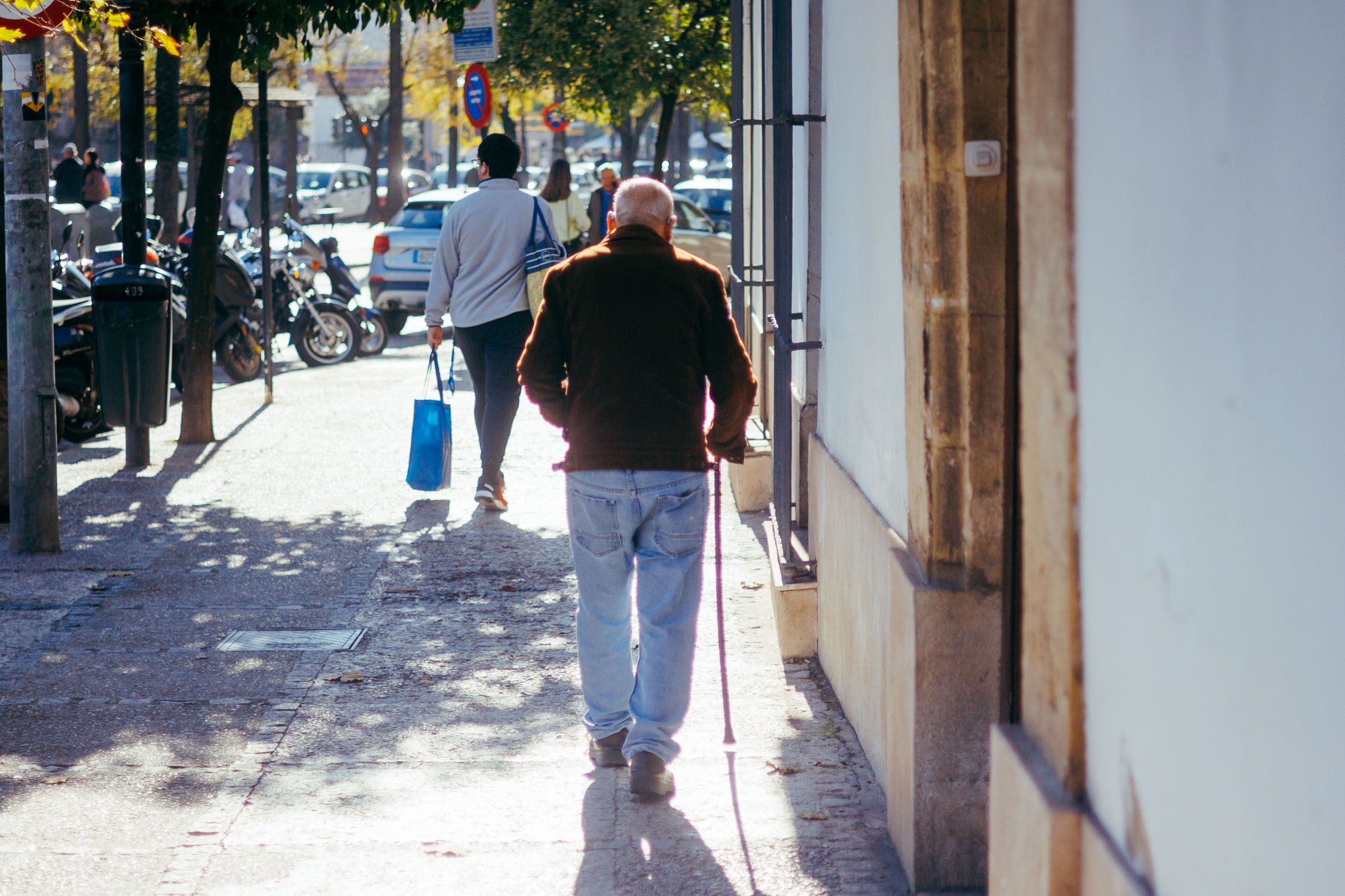 Adiós a la jubilación a los 66 años y 10 meses en España. Un pensionista, en una imagen de archivo.