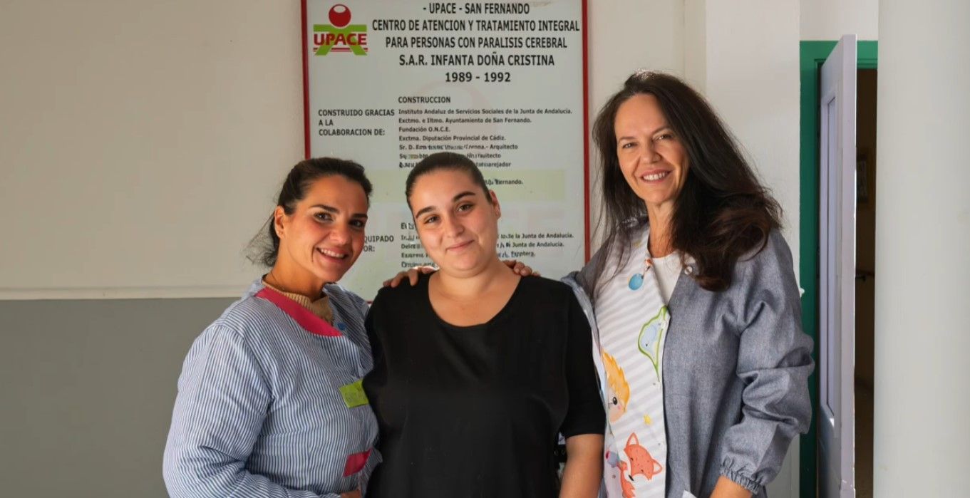 Destinataria de EPES en UPACE en San Fernando.