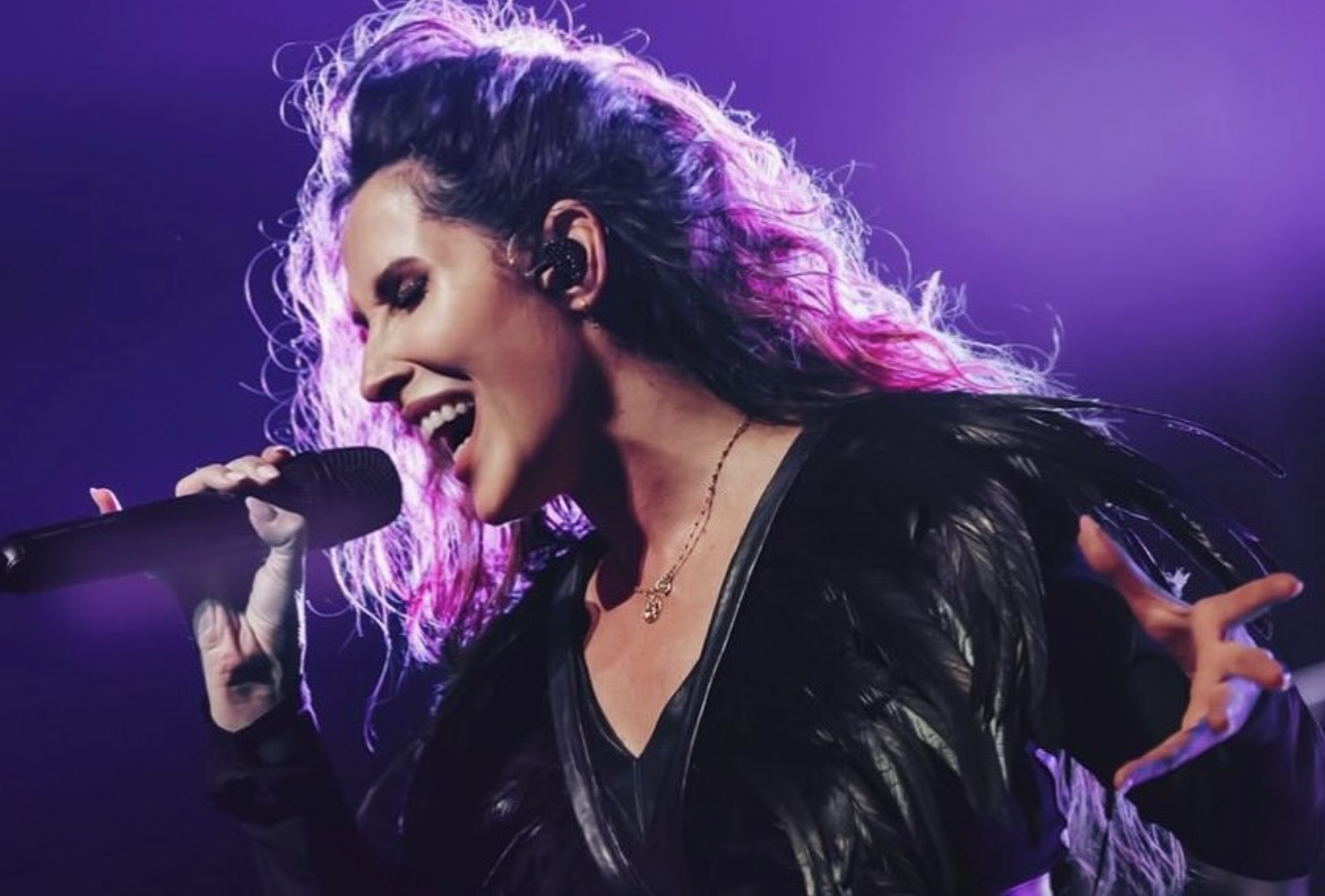 Malú, en una imagen de un concierto.