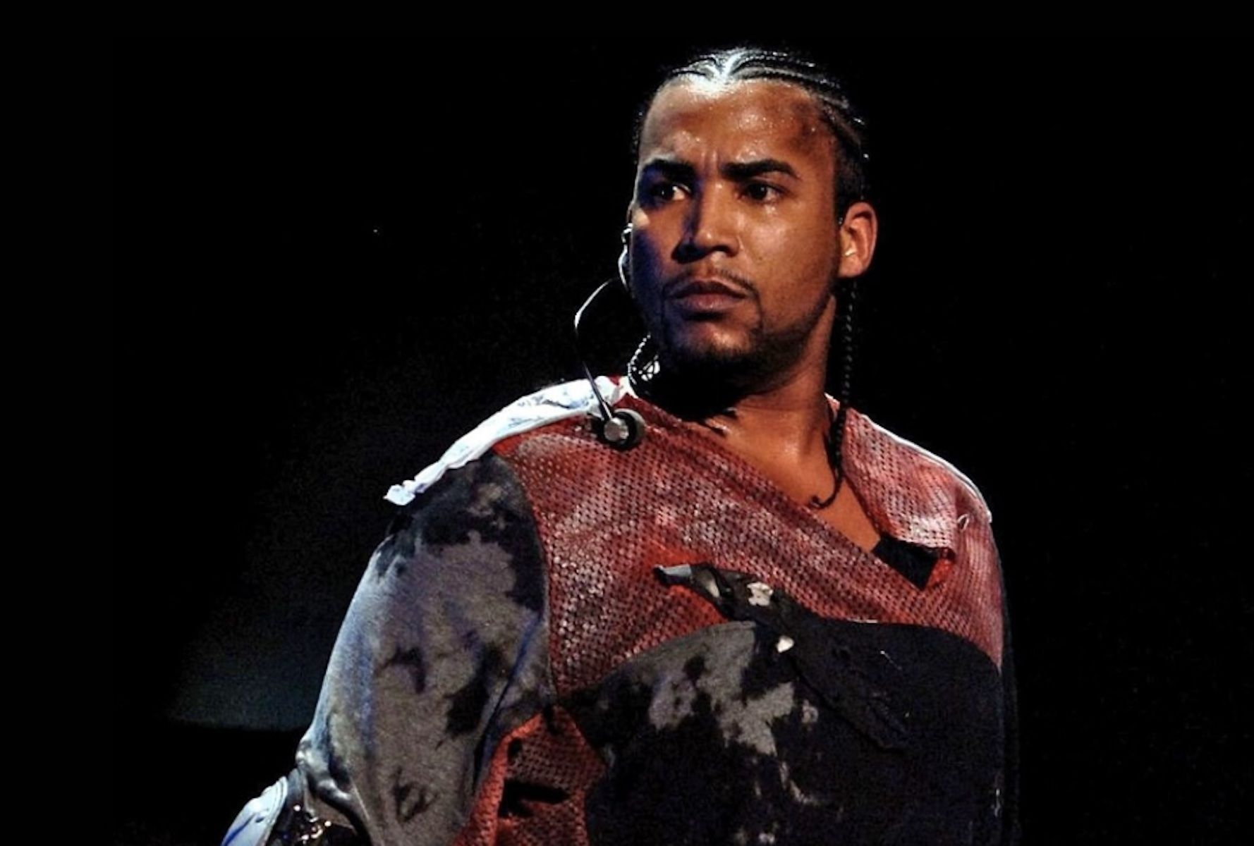 Don Omar durante uno de sus conciertos. Don Omar durante uno de sus conciertos.