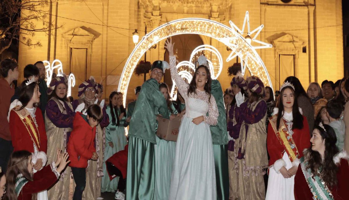 La cantante chiclanera María Parrado, la Estrella de Oriente de esta Navidad.