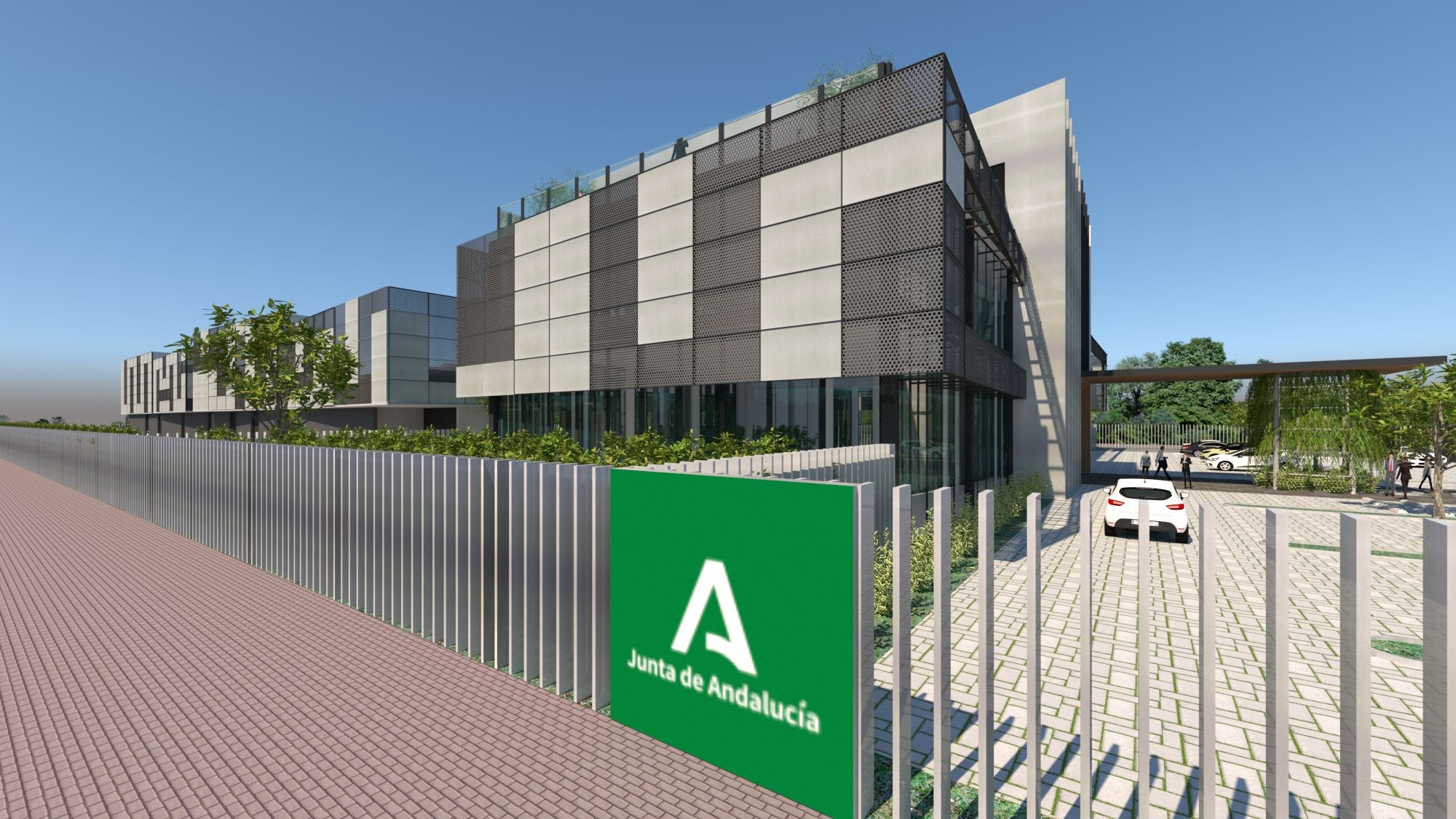 El Centro de Procesos de Datos (CPD), en el conocido El Palenque.