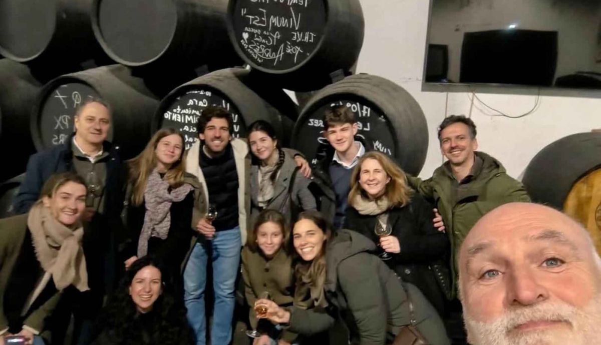 Selfi familiar de José Andrés.