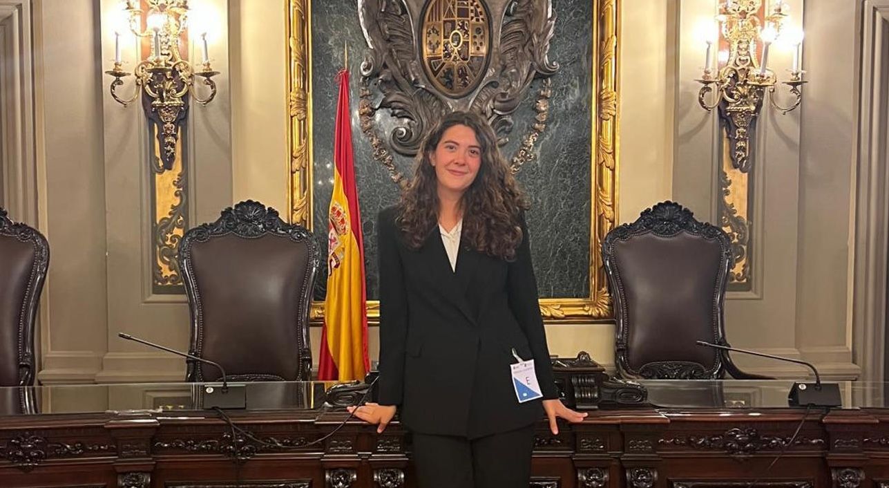La jueza Mónica Ortiz, una de las más jóvenes de España.