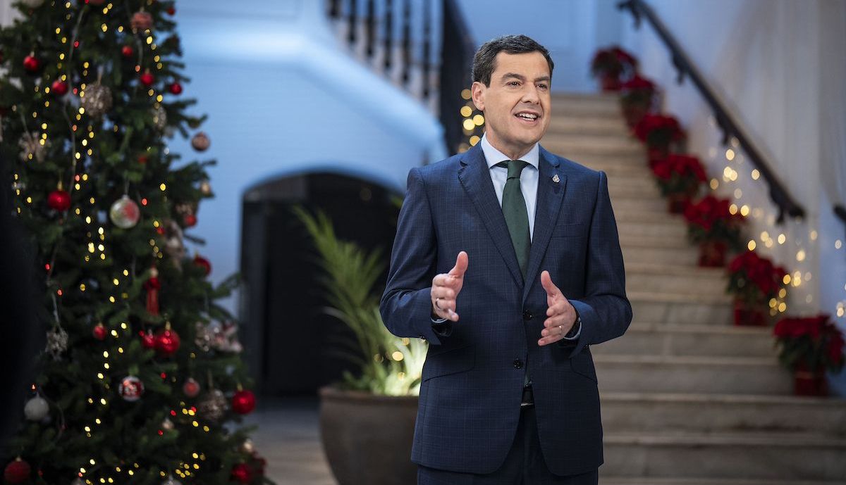 Juanma Moreno discurso año nuevo 2025 1